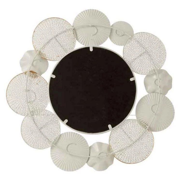 Promo 👍 Paris Prix Miroir Mural Déco Cercles Ronds 67cm Blanc & Or 🎉 4 Promo 👍 Paris Prix Miroir Mural Déco Cercles Ronds 67cm Blanc & Or 🎉 – Image 2