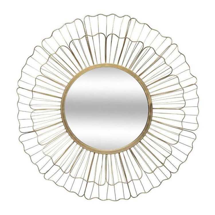 Miroir Mural Rond en Métal Fleur 67cm Or Offres ✨ Miroir Mural Rond En Métal Fleur 67cm Or ???? -ATMOSPHERA Shop unnamed file 1540