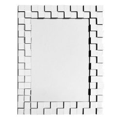 Vente flash â Paris Prix Miroir Mural Design Dionysus 85cm Argent ????
