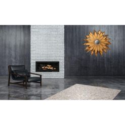 Alternative view of Sortie ❤️ Paris Prix Miroir Mural Design En Métal Lidia 87cm Or ????