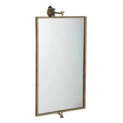 Meilleur prix 🔥 Paris Prix Miroir Mural Déco Rectangulaire 70cm Or 😍