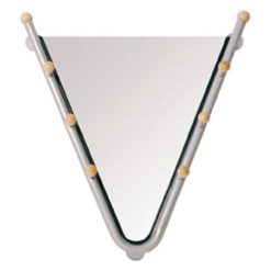 De gros ???? Paris Prix Miroir Mural Design Sanby 67cm Argent ????