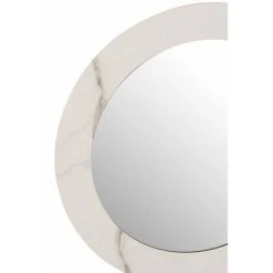 Tout neuf 👏 Paris Prix Miroir Mural Rond Effet Marbre 60cm Blanc 👍 -ATMOSPHERA Shop unnamed file 1586