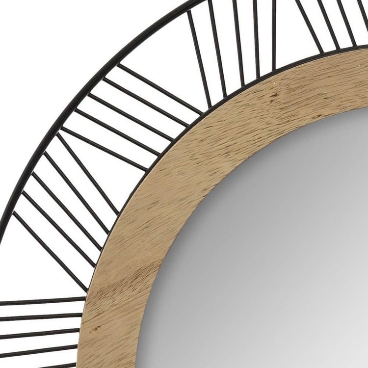 ATMOSPHERA Miroir rond métal et MDF Joe D45 Nouveau ???? ATMOSPHERA Miroir Rond Métal Et MDF Joe D45 ???? -ATMOSPHERA Shop unnamed file 1615