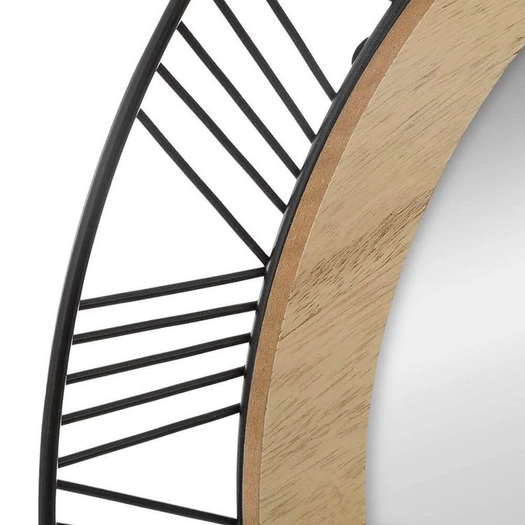 Nouveau 🛒 ATMOSPHERA Miroir Rond Métal Et MDF Joe D45 🧨 5 Nouveau 🛒 ATMOSPHERA Miroir Rond Métal Et MDF Joe D45 🧨 – Image 3