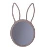 Acheter ⭐ TOILINUX Miroir Lapin Pour Chambre D'enfant - L. 48 Cm - Marron ????