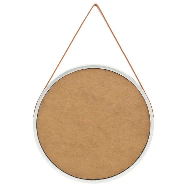 VIDAXL Miroir mural avec sangle 60 cm Argente Nouveau ???? VIDAXL Miroir Mural Avec Sangle 60 Cm Argente ✔️ -ATMOSPHERA Shop unnamed file 1669