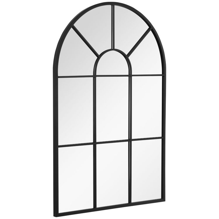 HOMCOM Miroir mural aspect verrière style classique chic - dim. 60L x 90H cm - métal noir verre 3 mm Les meilleures critiques de ???? HOMCOM Miroir Mural Aspect Verrière Style Classique Chic - Dim. 60L X 90H Cm - Métal Noir Verre 3 Mm ???? -ATMOSPHERA Shop unnamed file 1684