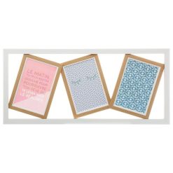 Le moins cher ⌛ ATMOSPHERA Pêle-mêle Design Alice - 3 Photos - Blanc ❤️