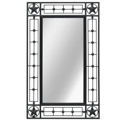 Remise ⌛ VIDAXL Miroir Mural Rectangulaire 50 X 80 Cm Noir 🌟