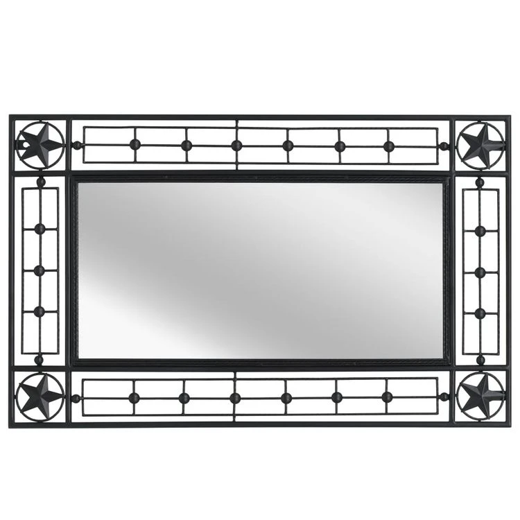 Remise ⌛ VIDAXL Miroir Mural Rectangulaire 50 X 80 Cm Noir 🌟 5 Remise ⌛ VIDAXL Miroir Mural Rectangulaire 50 X 80 Cm Noir 🌟 – Image 3