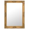 Promo ???? VIDAXL Miroir Mural Style Baroque 60x80 Cm Dore ????