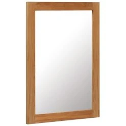 Meilleure affaire 👏 VIDAXL Miroir 50 X 70 Cm Bois De Chene Massif 🤩 -ATMOSPHERA Shop unnamed file 1739