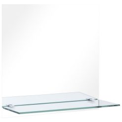 Alternative view of Grosses soldes ???? VIDAXL Miroir Mural Avec Etagere 30x30 Cm Verre Trempe ????