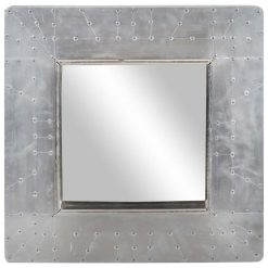 Alternative view of Remise ???? VIDAXL Miroir De Style Aviation 50x50 Cm Metal ⌛
