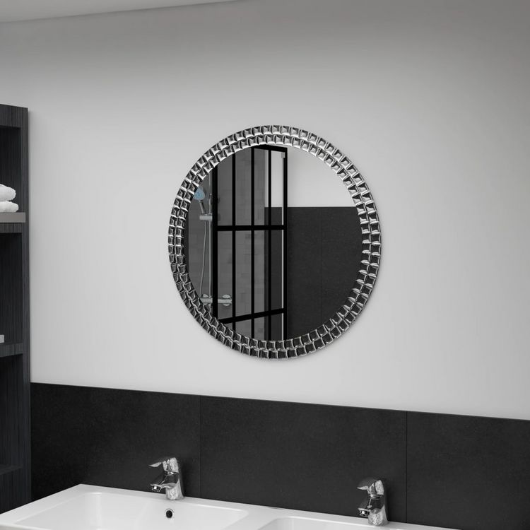 Meilleure vente ???? VIDAXL Miroir Mural 60 Cm Verre Trempe ???? 3 Meilleure vente ???? VIDAXL Miroir Mural 60 Cm Verre Trempe ????