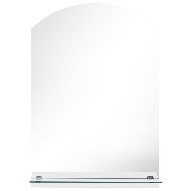Nouveau ???? VIDAXL Miroir Mural Avec Etagere 50x70 Cm Verre Trempe ???? 5 Nouveau ???? VIDAXL Miroir Mural Avec Etagere 50x70 Cm Verre Trempe ???? â Image 3