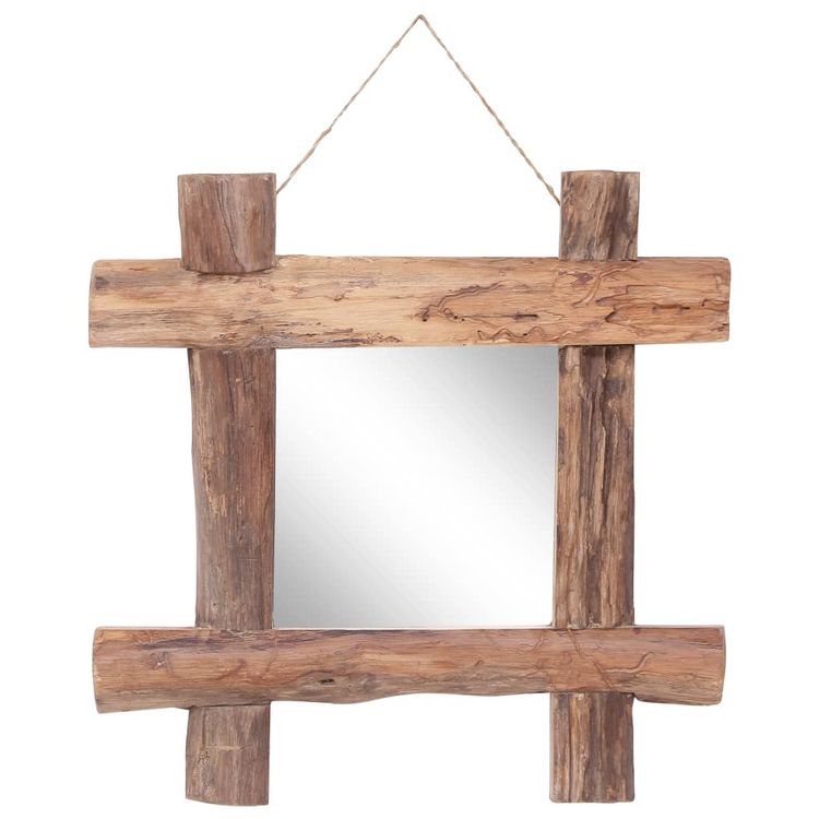 VIDAXL Miroir a buches Naturel 50x50 cm Bois de recuperation massif Vente flash ???? VIDAXL Miroir A Buches Naturel 50x50 Cm Bois De Recuperation Massif ???? -ATMOSPHERA Shop unnamed file 1787