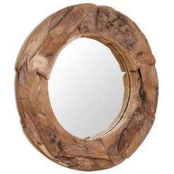 Bon marché 🔔 VIDAXL Miroir Decoratif Teck 80 Cm Rond 🤩 -ATMOSPHERA Shop unnamed file 1808