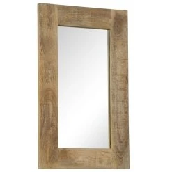 Tout neuf 🎁 VIDAXL Miroir Bois De Manguier Massif 50 X 50 Cm 💯 -ATMOSPHERA Shop unnamed file 1810