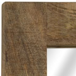 Tout neuf ???? VIDAXL Miroir Bois De Manguier Massif 50 X 50 Cm ???? -ATMOSPHERA Shop unnamed file 1811