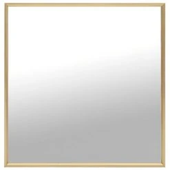 Bon marché 🛒 VIDAXL Miroir Dore 60x60 Cm 🔔