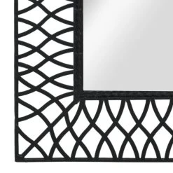Le moins cher 🎁 VIDAXL Miroir Mural Arque 50 X 80 Cm Noir 🤩 -ATMOSPHERA Shop unnamed file 1840