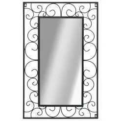 Budget 👍 VIDAXL Miroir Mural De Jardin Rectangulaire 50 X 80 Cm Noir ⭐ -ATMOSPHERA Shop unnamed file 1884