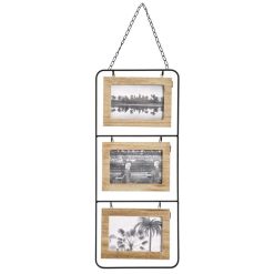 Grosses soldes ✔️ ATMOSPHERA Pêle-mêle Ethnique Nomad - 6 Photos - Noir ????