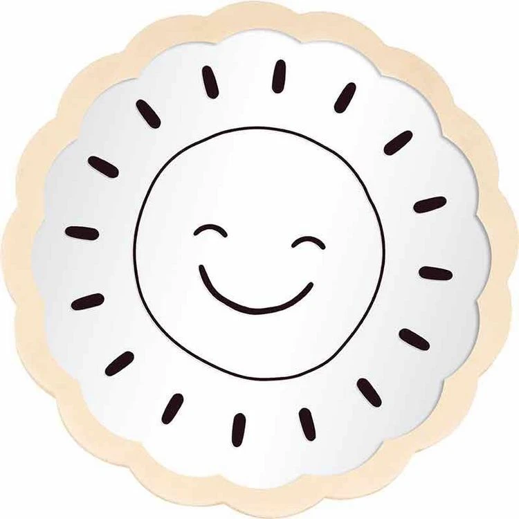 De gros ⌛ Artemio Miroir En Bois Soleil - 18 Cm ⌛ 3 De gros ⌛ Artemio Miroir En Bois Soleil - 18 Cm ⌛