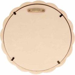 Alternative view of De gros ⌛ Artemio Miroir En Bois Soleil - 18 Cm ⌛