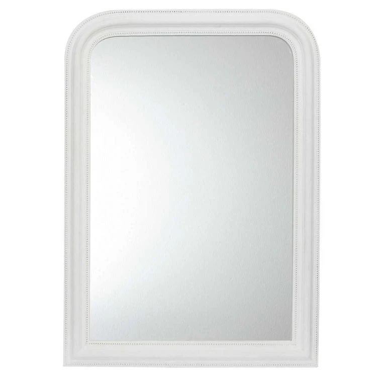 Meilleur prix 🧨 TOILINUX Miroir Moulures 73x104 Cm - Blanc ✔️ 3 Meilleur prix 🧨 TOILINUX Miroir Moulures 73x104 Cm - Blanc ✔️