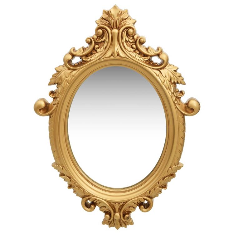Sortie ???? VIDAXL Miroir Mural Style Chateau 56x76 Cm Dore ???? 3 Sortie ???? VIDAXL Miroir Mural Style Chateau 56x76 Cm Dore ????