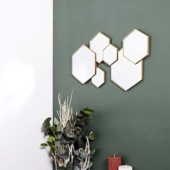 Les meilleures critiques de ???? TOILINUX Décoration Murale 6 Miroirs Hexagonaux 57x35cm - Doré ???? 3 Les meilleures critiques de ???? TOILINUX Décoration Murale 6 Miroirs Hexagonaux 57x35cm - Doré ???? -ATMOSPHERA Shop unnamed file 1953