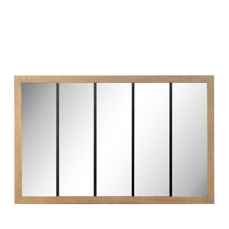 DRAWER Oppy - Miroir verrière en métal et bois 140x90 cm Acheter ???? DRAWER Oppy - Miroir Verrière En Métal Et Bois 140x90 Cm ???? -ATMOSPHERA Shop unnamed file 1955