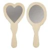 Sortie 🎉 Youdoit 2 Miroirs à Main En Bois à Décorer Coeur Et Ovale 24 Cm 🤩 -ATMOSPHERA Shop unnamed file 1993