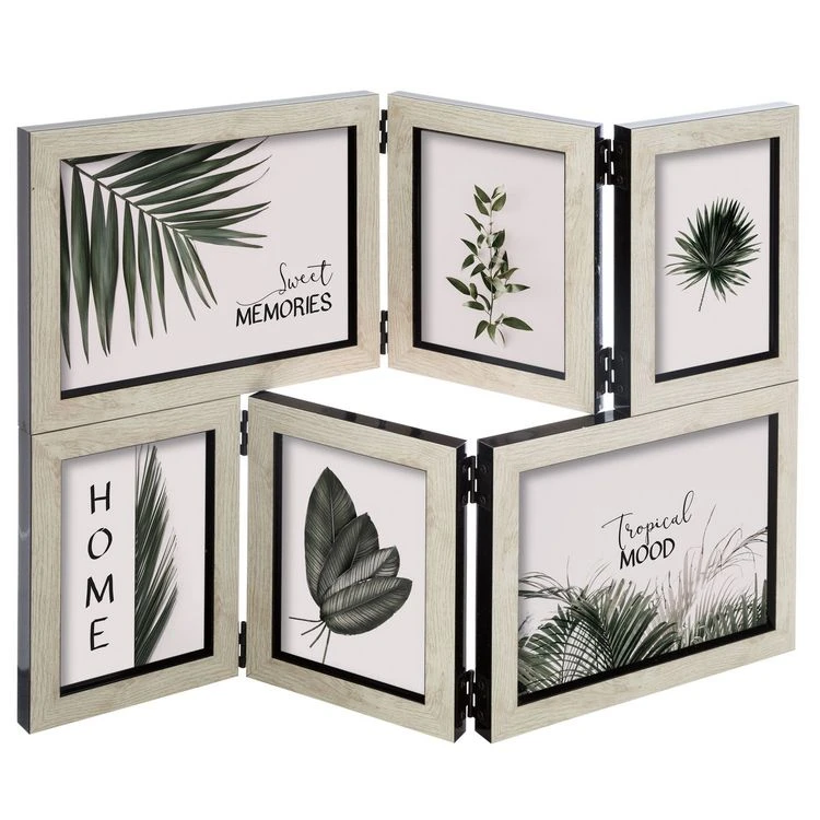 De gros đ„ ATMOSPHERA PĂȘle-mĂȘle Ă Poser Pliant Tropical - 6 Photos - Gris đ 3 De gros đ„ ATMOSPHERA PĂȘle-mĂȘle Ă Poser Pliant Tropical - 6 Photos - Gris đ