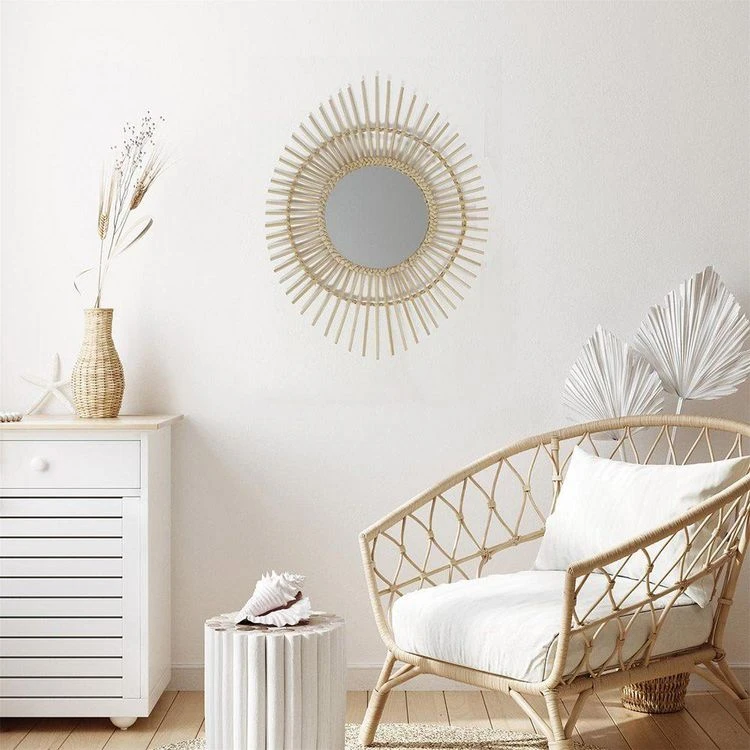 Remise 💯 The Home Deco Factory Miroir Rotin Ovale D58 🌟 4 Remise 💯 The Home Deco Factory Miroir Rotin Ovale D58 🌟 – Image 2