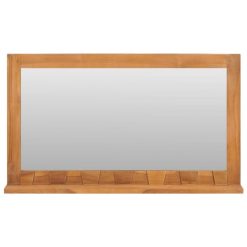 Offres ???? VIDAXL Miroir Mural Avec Etagere 100x12x60 Cm Bois De Teck Massif ???? -ATMOSPHERA Shop unnamed file 2032