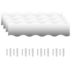 De gros 🌟 VIDAXL Miroirs Muraux 4 Pcs 100x23 Cm Ondule Verre 🎉 6 De gros 🌟 VIDAXL Miroirs Muraux 4 Pcs 100x23 Cm Ondule Verre 🎉 -ATMOSPHERA Shop unnamed file 2044