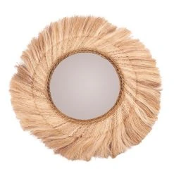 Budget 😍 Rendez Vous Déco Miroir Alaia En Matière Naturelle ∅ 91 Cm ⭐