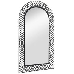 Alternative view of Coupon ⌛ VIDAXL Miroir Mural De Jardin 60 X 110 Cm Noir ????