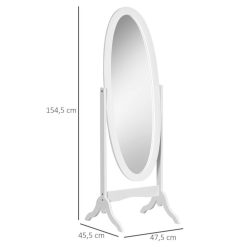 Meilleure vente ???? HOMCOM Miroir à Pied Ovale Style Shabby Chic Inclinaison Réglable Dim. 47L X 45l X 154H Cm MDF Blanc ???? 4 Meilleure vente ???? HOMCOM Miroir à Pied Ovale Style Shabby Chic Inclinaison Réglable Dim. 47L X 45l X 154H Cm MDF Blanc ???? -ATMOSPHERA Shop unnamed file 2095