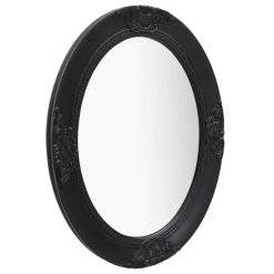 Alternative view of De gros ⌛ VIDAXL Miroir Mural Style Baroque 50x70 Cm Noir ????