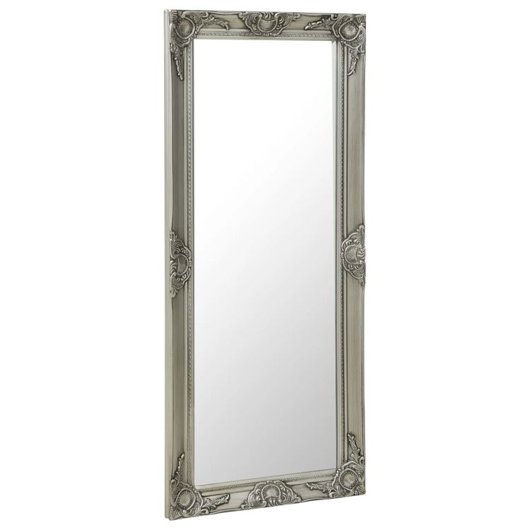 Bon marché ✔️ VIDAXL Miroir Mural Style Baroque 50x120 Cm Argente ???? 4 Bon marché ✔️ VIDAXL Miroir Mural Style Baroque 50x120 Cm Argente ???? – Image 2