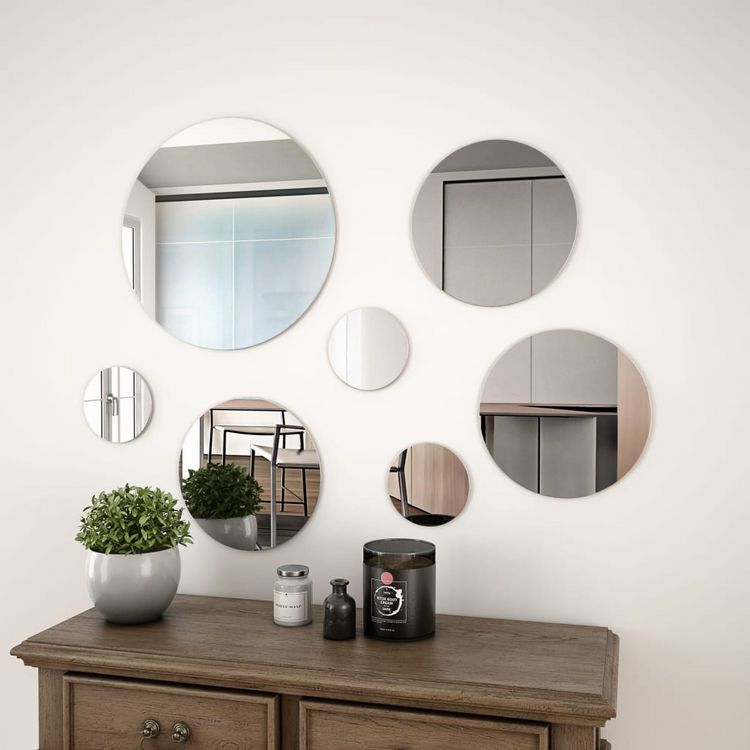 Les meilleures critiques de ✔️ VIDAXL Ensemble De Miroir Mural 7 Pcs Verre Rond ???? 3 Les meilleures critiques de ✔️ VIDAXL Ensemble De Miroir Mural 7 Pcs Verre Rond ????