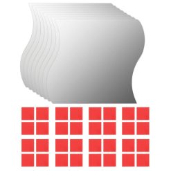 Meilleure affaire ⭐ VIDAXL Miroir Mural 8 Pcs 20 X 20 Cm Ondule Verre ???? 3 Meilleure affaire ⭐ VIDAXL Miroir Mural 8 Pcs 20 X 20 Cm Ondule Verre ???? -ATMOSPHERA Shop unnamed file 2168