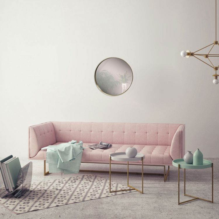 DRAWER Izïa - Miroir rond ø50cm Le moins cher ???? DRAWER Izïa - Miroir Rond ø50cm ⭐ -ATMOSPHERA Shop unnamed file 2186