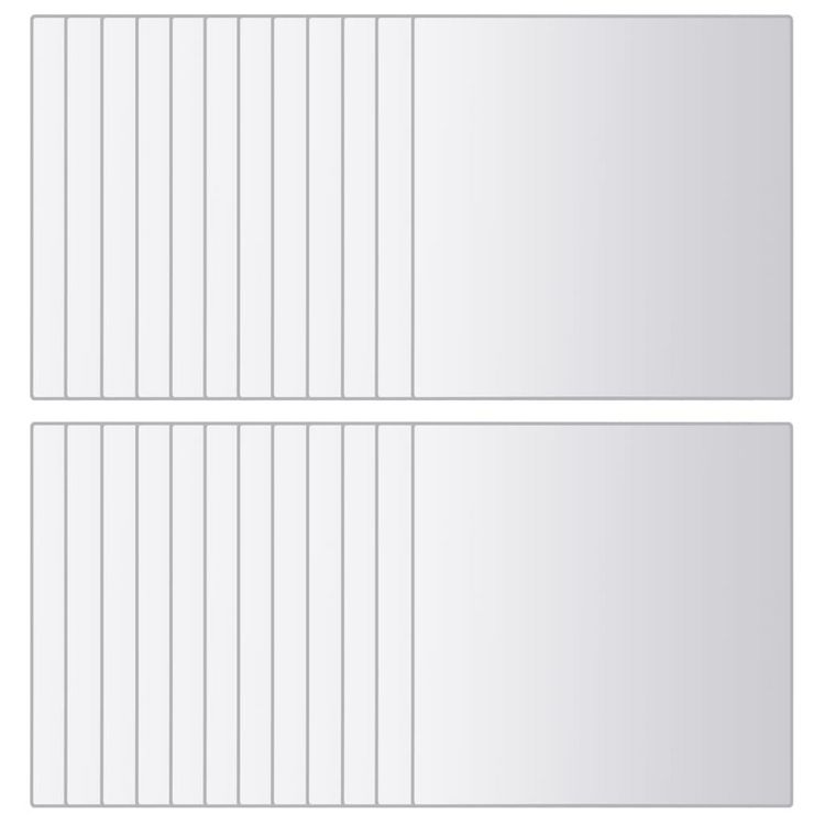 VIDAXL Carreaux de miroir 48 pcs Carre Verre Offres ???? VIDAXL Carreaux De Miroir 48 Pcs Carre Verre ???? -ATMOSPHERA Shop unnamed file 2222
