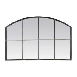Tout neuf ???? DRAWER Arcy - Miroir De Style Indus En Arc 120x80cm âïž